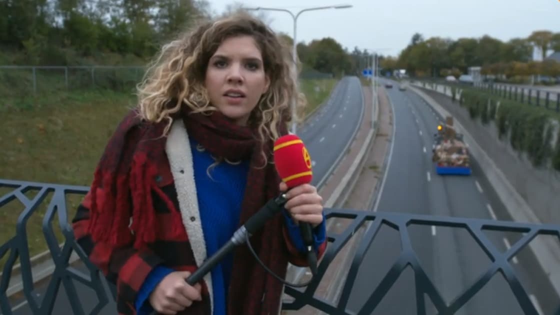 Rachel Rosier Sinterklaasjournaal Checkpoint verslaggeefster EO
